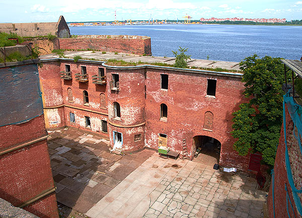 Rear part of the fort - Fort Alexander