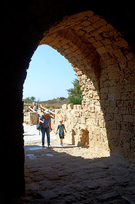 Eastern Gate Arch - Caesarea