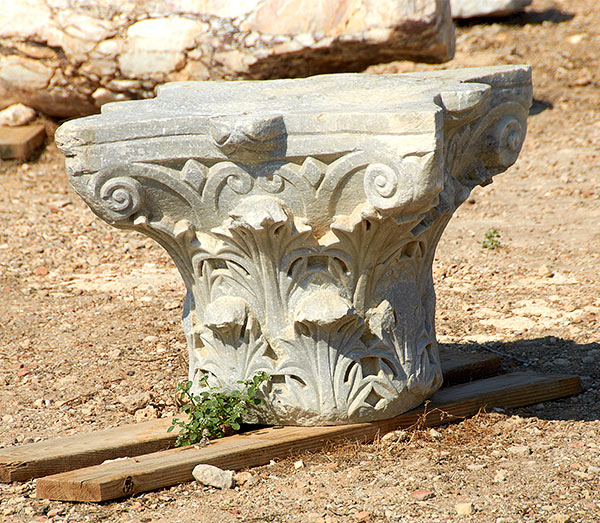 Column's capitals - Caesarea
