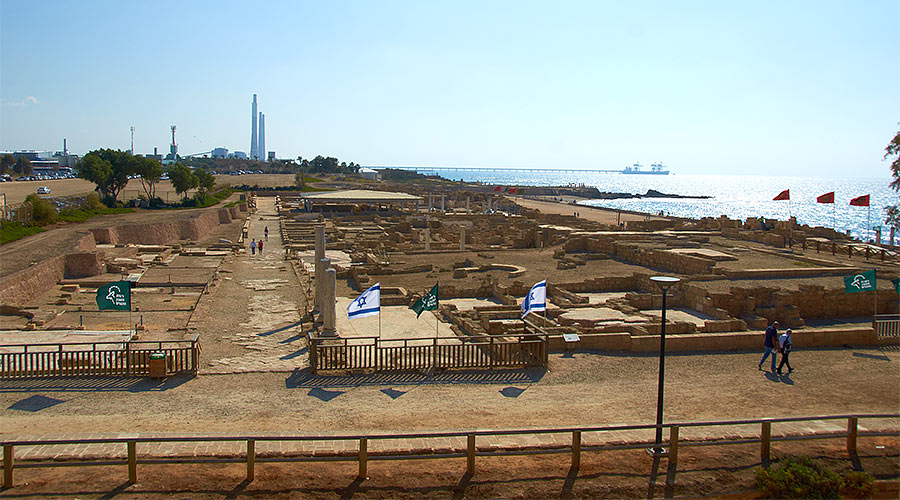 Центральная часть древнего города