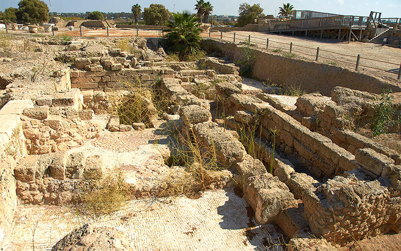 Residential ruins - Caesarea