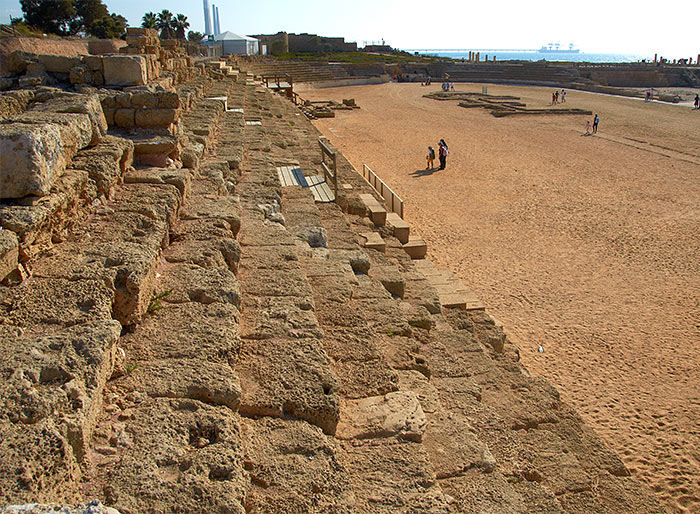 Ancient Roman Formula 1 or Amphiteather - Caesarea