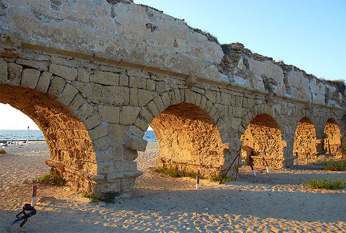 Herodian construction - Caesarea