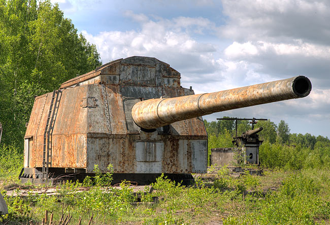 16 inches - main caliber of the Soviet Union - Coastal Artillery