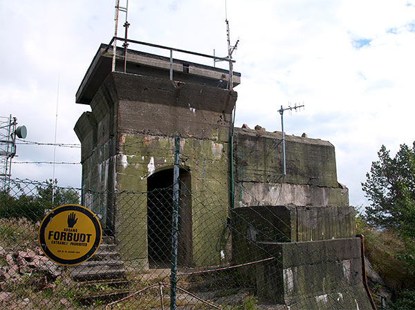 Bunker of the Fort command point - Coastal Artillery