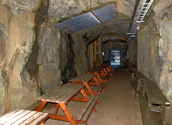 Entrance tunnel - Coastal Artillery