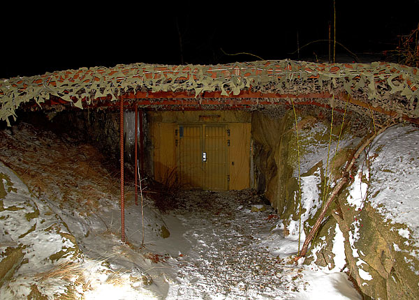 #4 - Entrance to 120 mm gun bunker