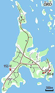 Oro island map