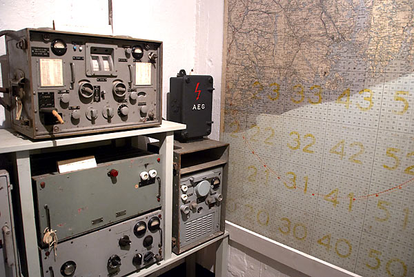 Radio compartment - Coastal Artillery
