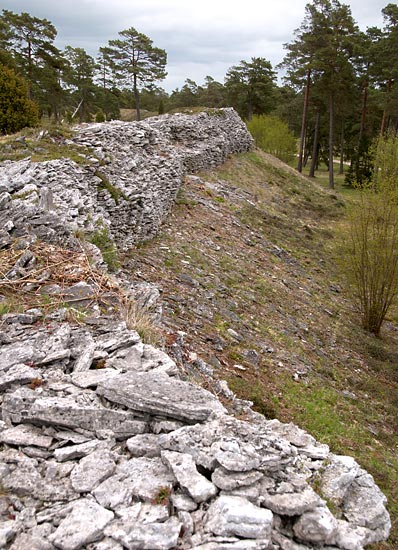 Torsburgen fortress - Gotland fortifications
