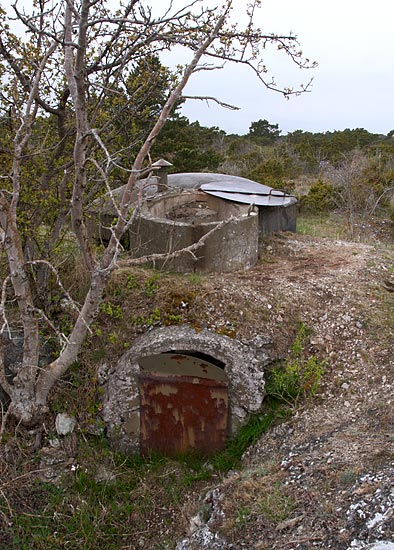 MG bunker - Gotland fortifications