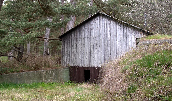 Camouflaged bunker - Gotland fortifications
