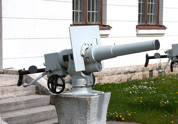 Naval guns - Gotland fortifications