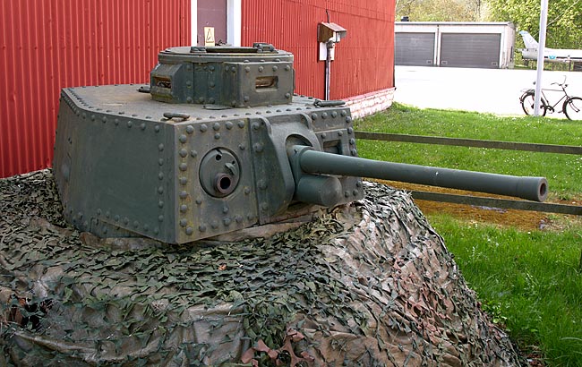 Tank turret - Gotland fortifications