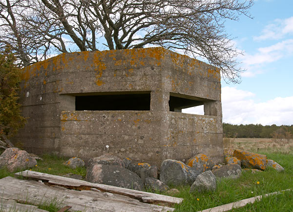 Coastal bunker - Gotland fortifications