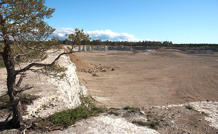 Open mine - Gotland fortifications
