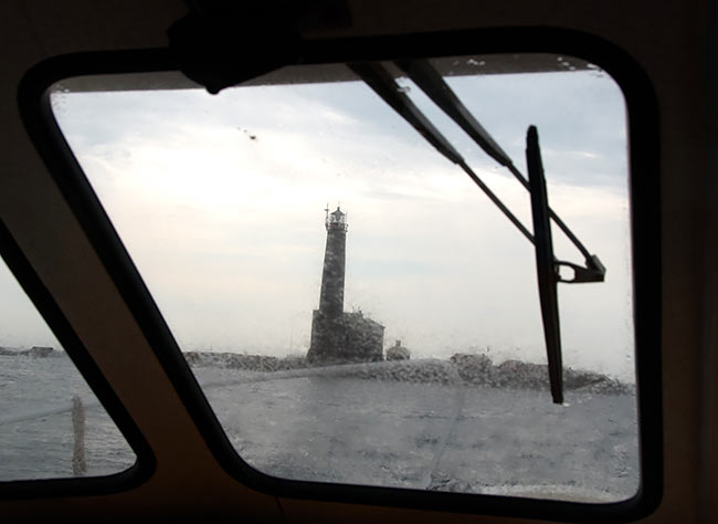 Approaching Bengtskär Island