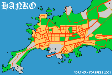 Hanko town plan