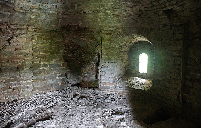 Interiors of the Provision Tower of the Ivangorod Fortress