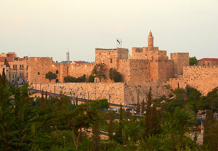 Citadel at sunset - Jerusalem