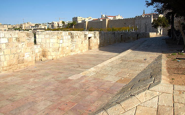 External fortification of the Citadel - Jerusalem