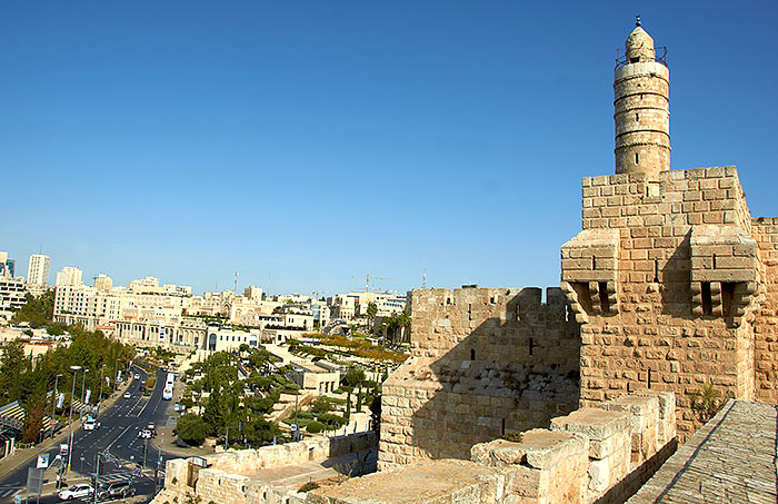 Tower of David over Jerusalem - Jerusalem