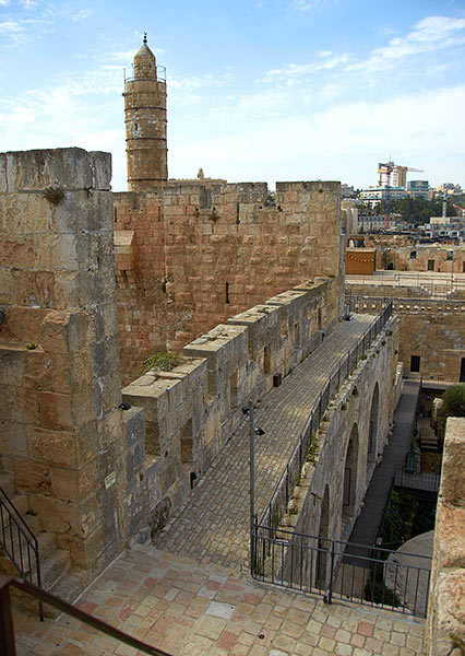 View from the tower - Jerusalem