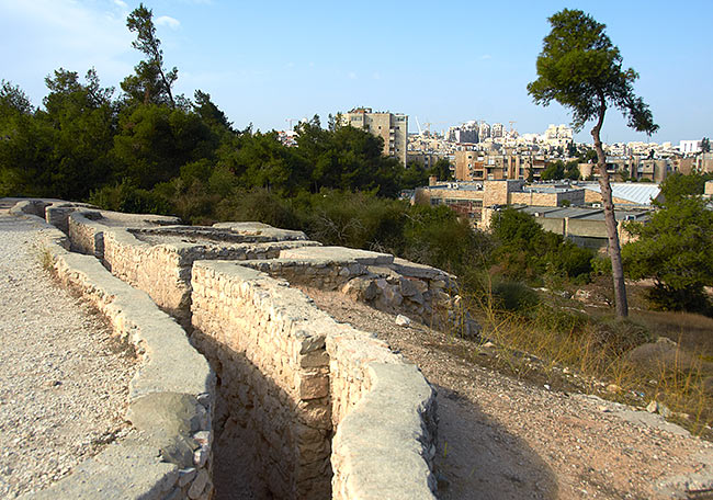 Western trench - Jerusalem