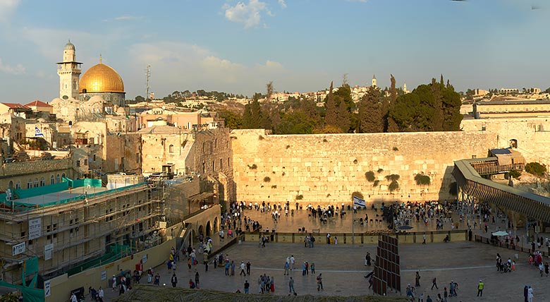 Western Wall of the Temple Mount in Jerusalem