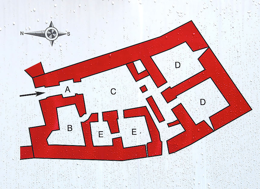 Plan of Kastelholm Castle