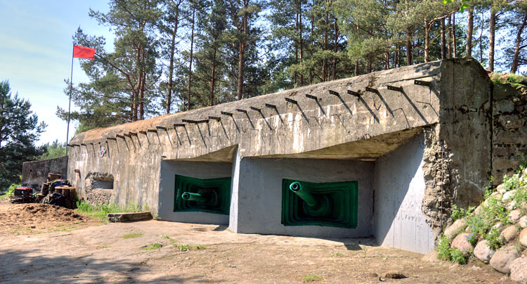 Artillery bunker APK-1 "SLON" - KaUR