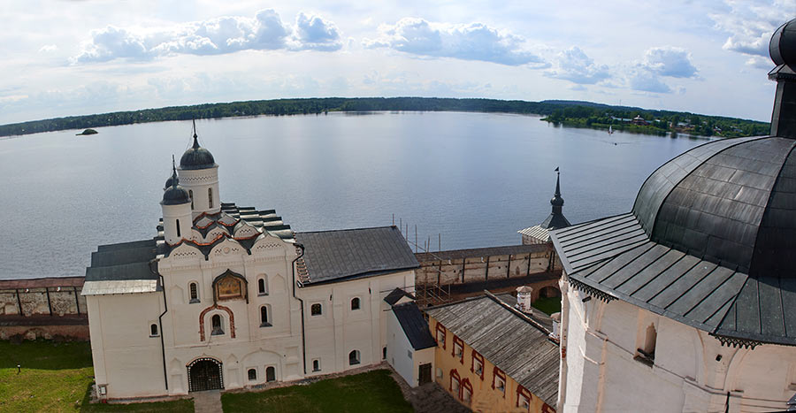 #56 - View from the bell tower to Lake Seversky