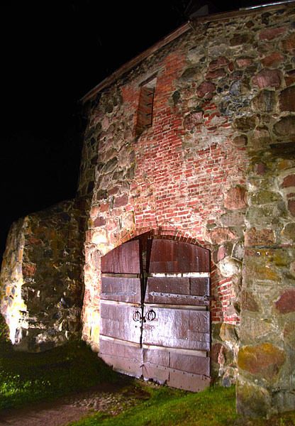 Kexholm fortress at night - Kexholm
