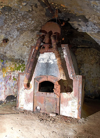 Water heating boiler - Fort Krasnaya Gorka