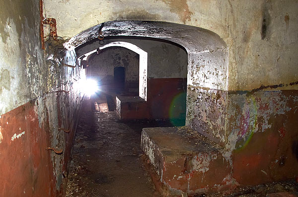 Fuel storage bunker - Fort Krasnaya Gorka