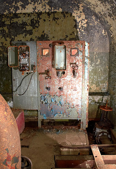 Electrical panel - Fort Krasnaya Gorka