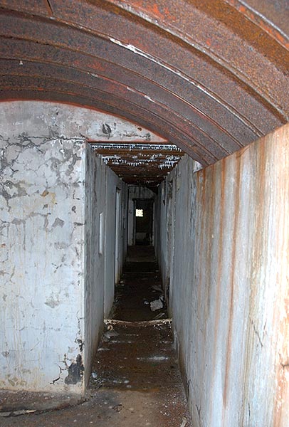 Caponier's interiors - Fort Krasnaya Gorka
