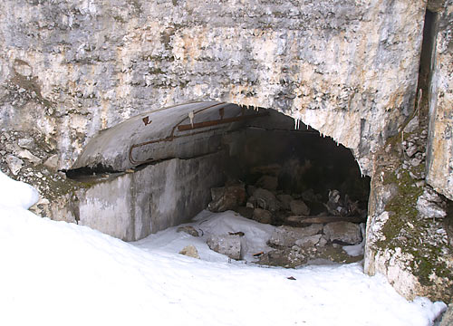 Powder cellar section - Fort Krasnaya Gorka