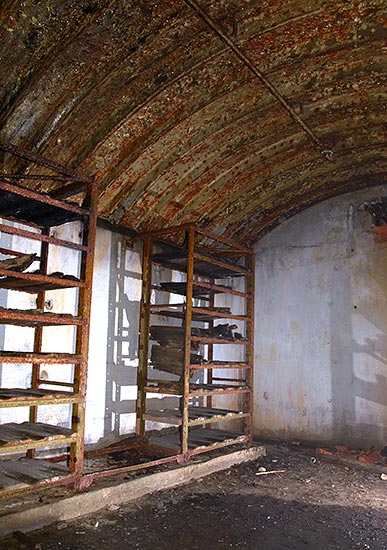Ammunition cellar - Fort Krasnaya Gorka