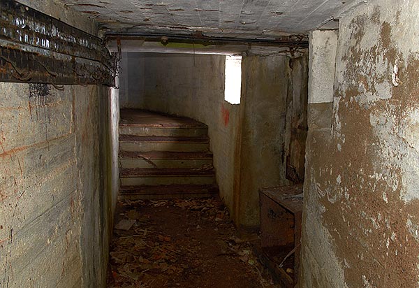 Underground passages - Fort Krasnaya Gorka