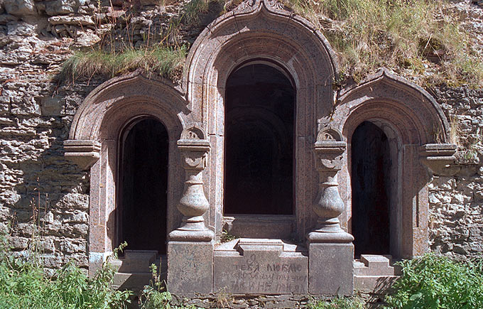 Chapel in raskat of Koporye fortress