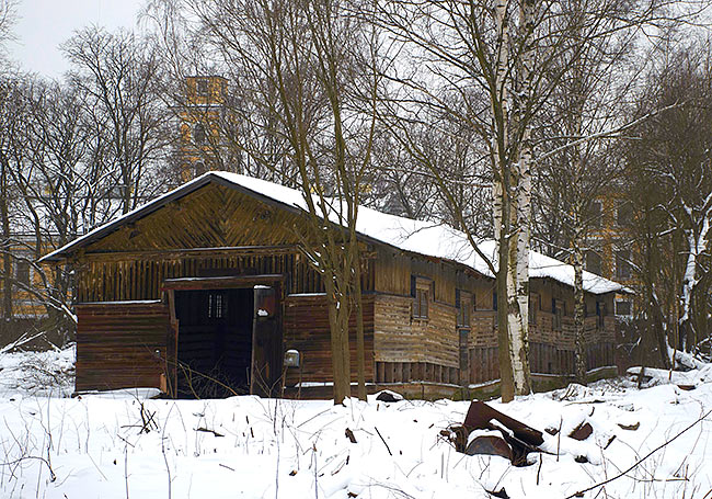 Wooden warehouse - Kronstadt