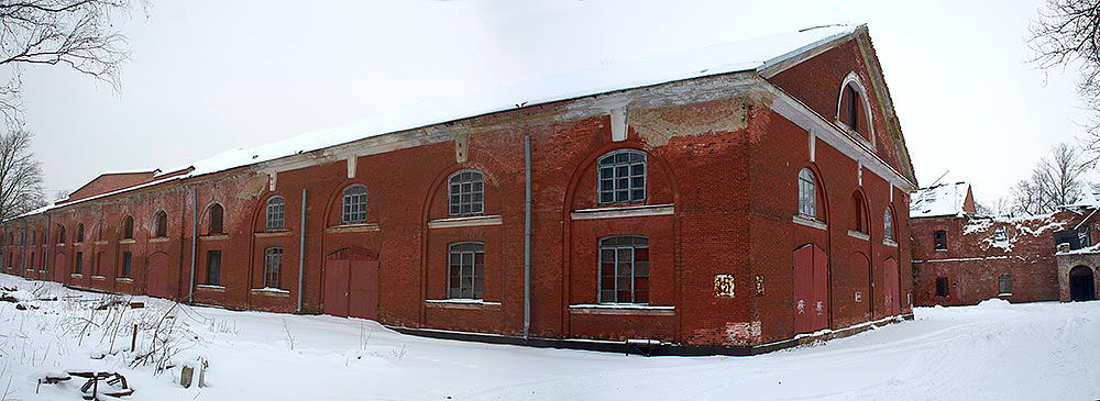 Coal shed of the Kronstadt Admiralty - Kronstadt