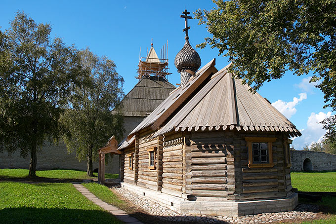 St.Gejgre church in Staraya Ladoga fortress