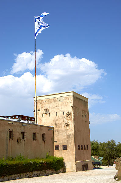 Eastern facade of the Fort - Fort Latrun