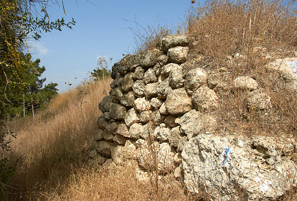 Outer wall - Fort Latrun