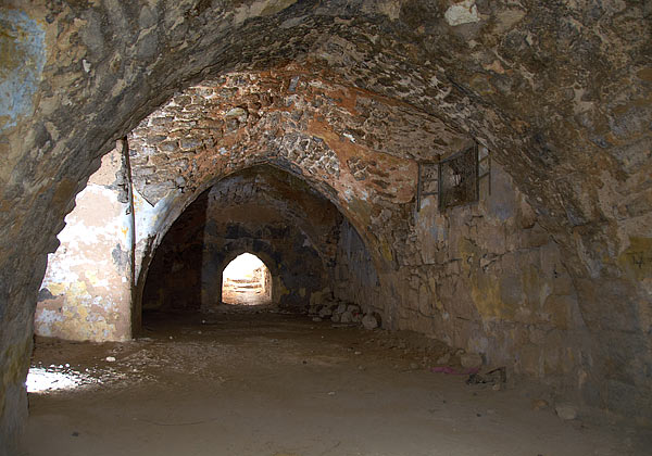 Gloomy vaults - Fort Latrun