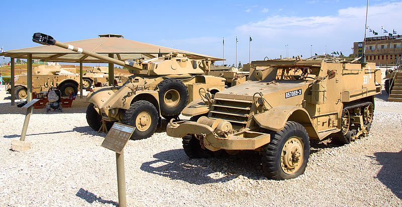 Armored personnel carrier - Fort Latrun
