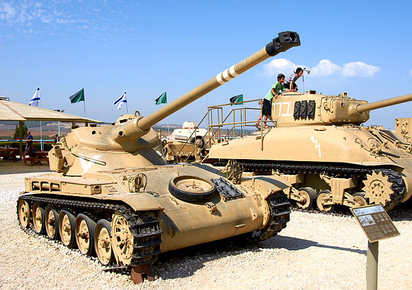 French light tank AMX-13 - Fort Latrun