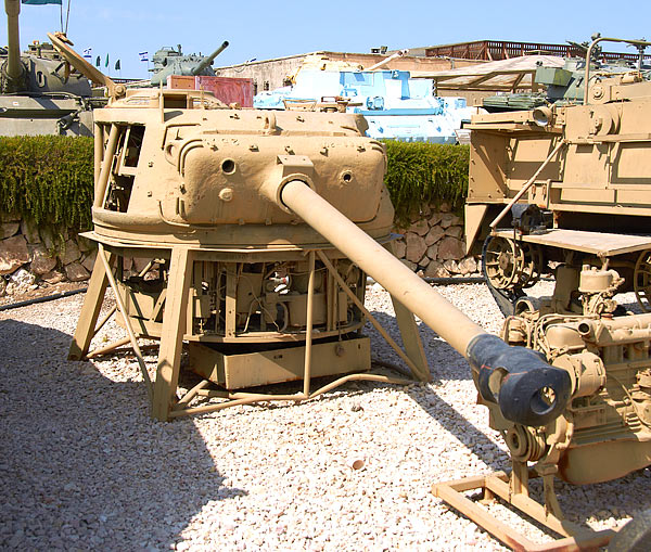 Tank 'Sherman'  turret - Fort Latrun